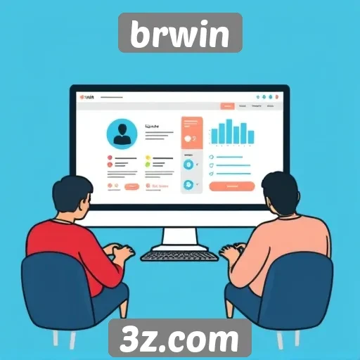 Avaliação da interface do usuário do site brwin