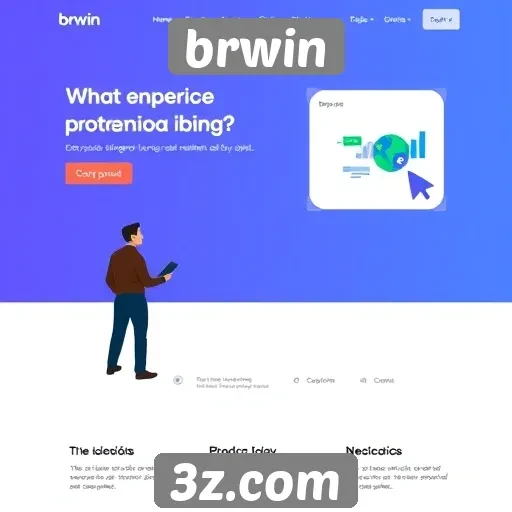 Navegação no site brwin é intuitiva e simples